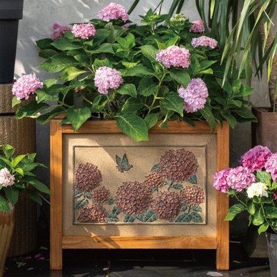 Chinese courtyard outdoor garden planter box