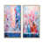 Cadre flottant brun