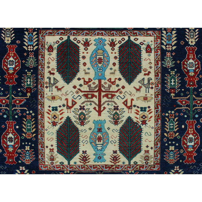 Jacque One-of-a-Kind 9'2" X 12'8" Wool Area Rug in