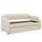 Twin Size  Linen Upholstered Daybed Sofa Bed With Pull-Out Trundle Design-1480252240
