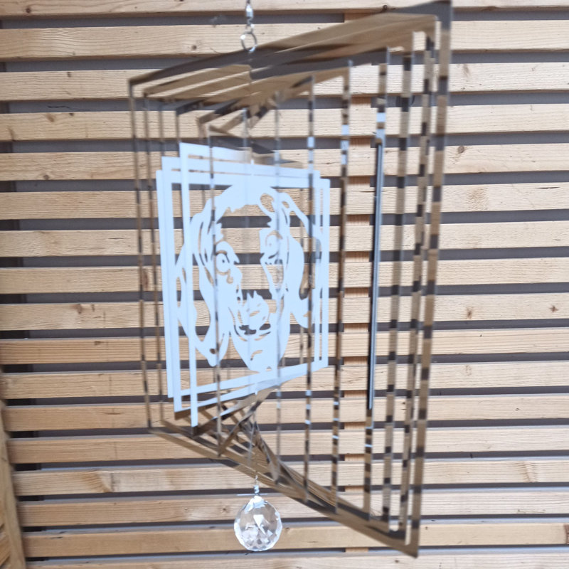 Caydie Stainless Steel Suncatcher