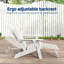 Chaise Adirondack pliante en PEHD avec repose-pieds rétractable, chaise de patio réglable toutes saisons à 3 positions pour terrasse-1106425833