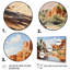 Sahara Sands Depict I - Animals Canvas Art Print-51986994-51986996