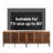 Farmhouse Tv Stand For Tvs Up To 100 Inch, 2 In 1 Entertainment Center Tv Console With Storage Cabinets And Metal Base
