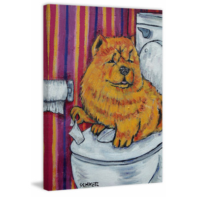 «Chow» par Jay Schmetz - reproduction sur toile