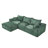 108.27" W Boucle Sectional Sofa-180447474