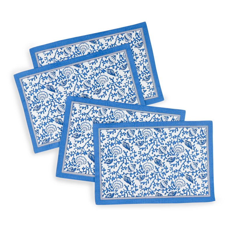 Napperons en coton Seaside Serenity