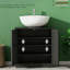 Armoire de salle de bain avec piédestal et tablette réglable pour un rangement et une organisation efficaces dans les espaces restreints