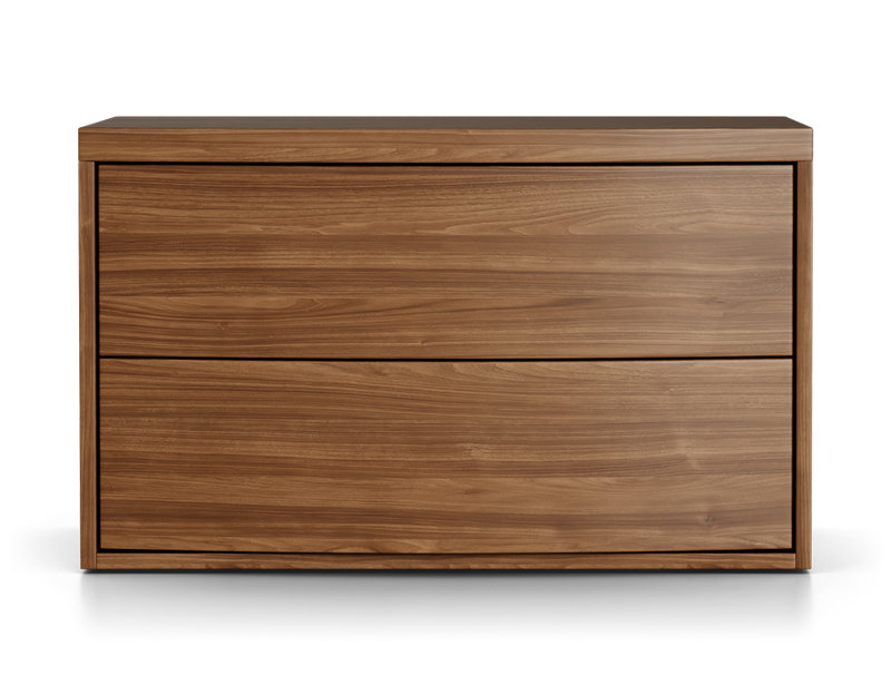 Table de chevet Kellen, Brun