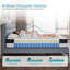 28cm 9-Zone Gel Memory Foam Pocket Sprung Mattress-132801496