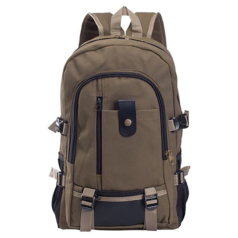 Sac à dos en toile Sac à dos décontracté pour homme Sac à dos pour homme Sac à dos d'ordinateur Sac de voyage pour étudiant