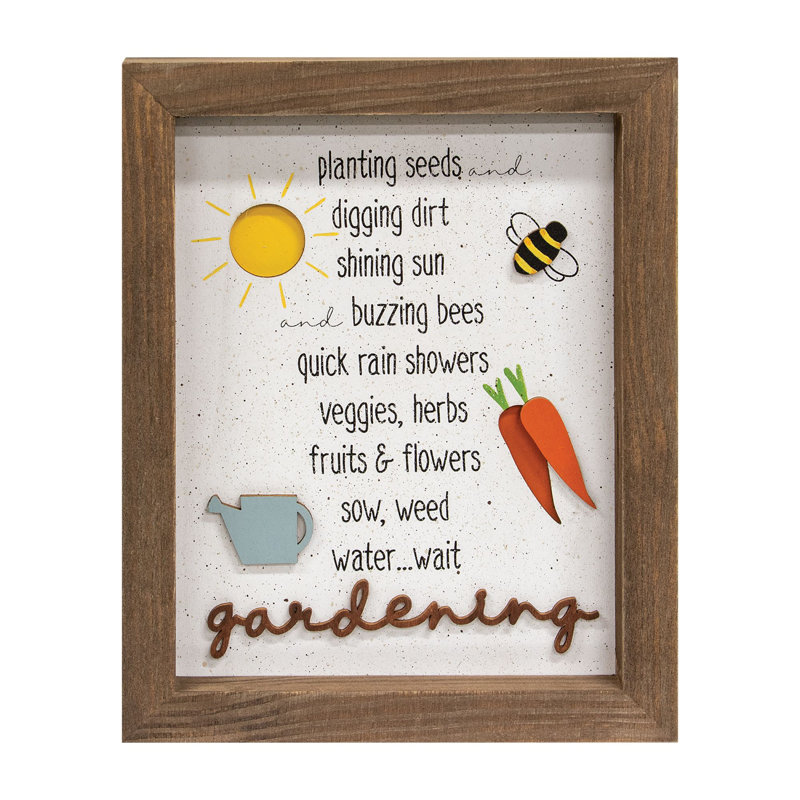 Wall Decor on Solid Wood