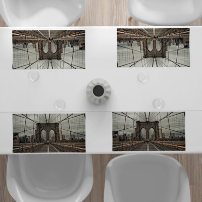 Polyester Cities & Maps Rectangle Placemat