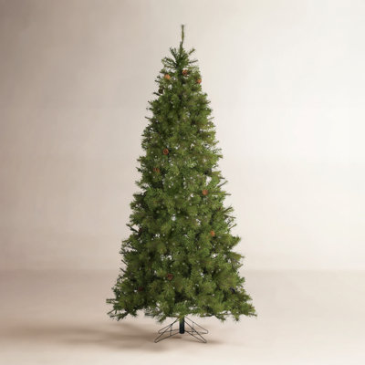 Lighted Artificial Pine Christmas Tree