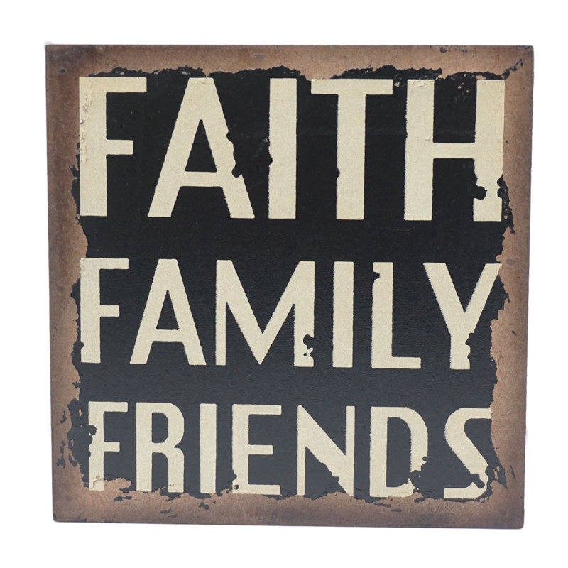 Décoration murale «Faith»