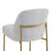 Angelick Upholstered Counter Stool with Metal Frame
