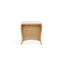 67cm Wide Solid Colour Footstool Ottoman