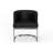 Hopedale 18'' H Faux Leather Upholstered Armchair-2052061209