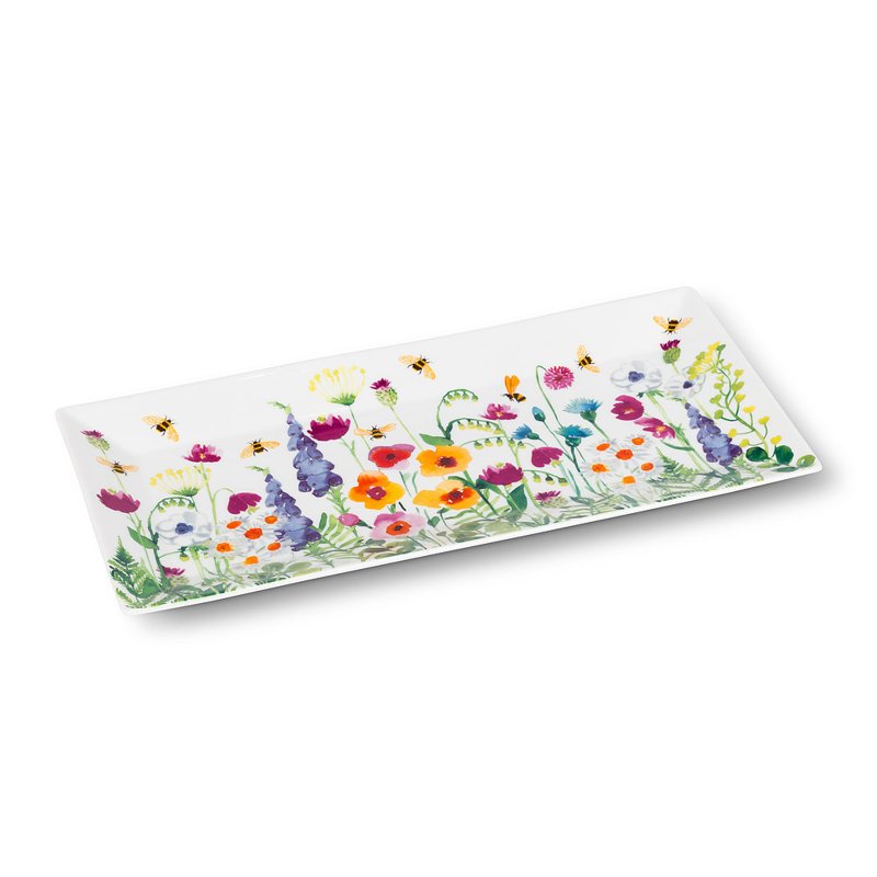 Plateau rectangulaire Bees In The Garden