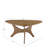 Mid-century Triangle Wood Side Table