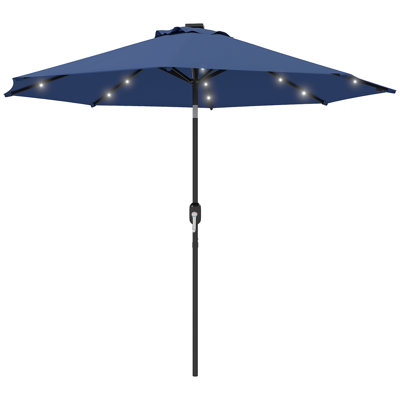 268cm Tilt Market Parasol