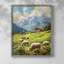 ANIMALS Series CCCE III - Impression encadrée de qualité supérieure - Prêt à être accroché - Aucun clou requis-507814768-507814781