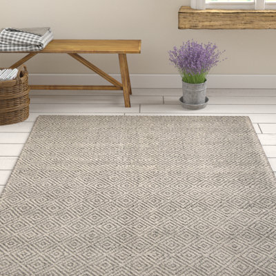 Matchett Hand Woven Wool Geometric Rug