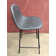 Joshveer Upholstered Counter Stool with Metal Frame