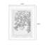Art mural Mid-Century moderne en tissu pour le salon-234695842