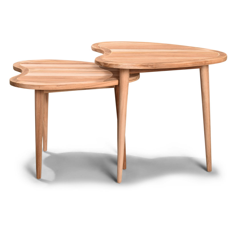 Tables gigognes 2 pièces Saaima