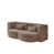 Tissu molleton brun Sherpa est en rupture de stock