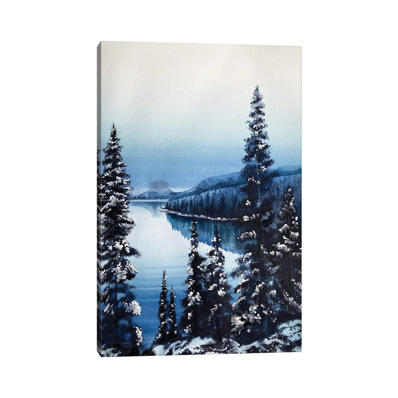 Paysage by Liam Kumawat - Wrapped Canvas Print, 20.32 cm H x 30.48 cm W