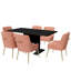 Table de salle à manger extensible pour 6 personnes Magallanes-2008644536-2008644484