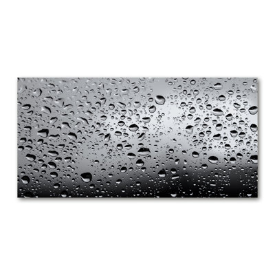 Drops Of Water - Wrapped Canvas Print