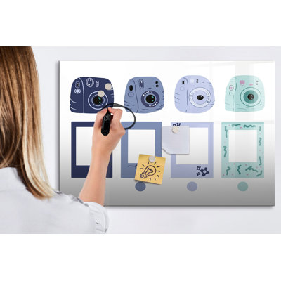 Magnetic Glass Dry Erase Board