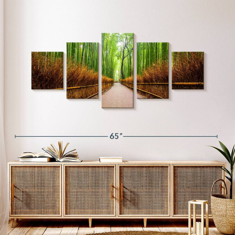Sentier de bambou d'Arashiyama, H 24 po x l 55 po