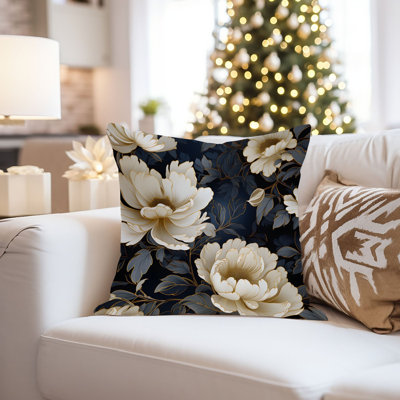 Floral Golden Luxe Flowers II Modern