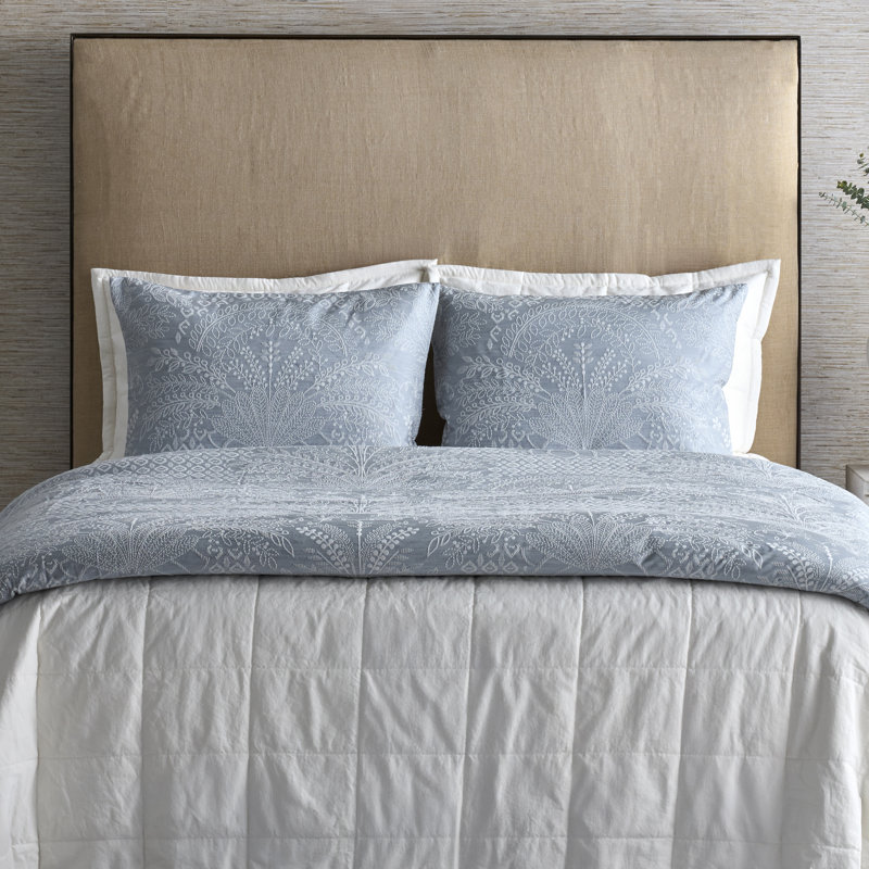 Ready-to-Bed Coverlet Set, King Bedspread + 2 King Shams, Bone