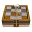 Resin Square 4 Piece Coaster Set