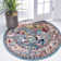 Tapis de style oriental multicolore Ledger