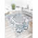 Freya Farmhouse Misty Blue Area Rug