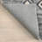 Marylene Machine Woven Polyester Area Rug in Gray-91894832