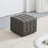 17.32 Wide Elegant Genuine Leather Tufted Ottoman Footstool - Modern Square Accent Stool for Living Room, Bedroom, & Kids Room-556867238