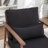Rayn Solid Wood Upholstered Armchair-1500858715