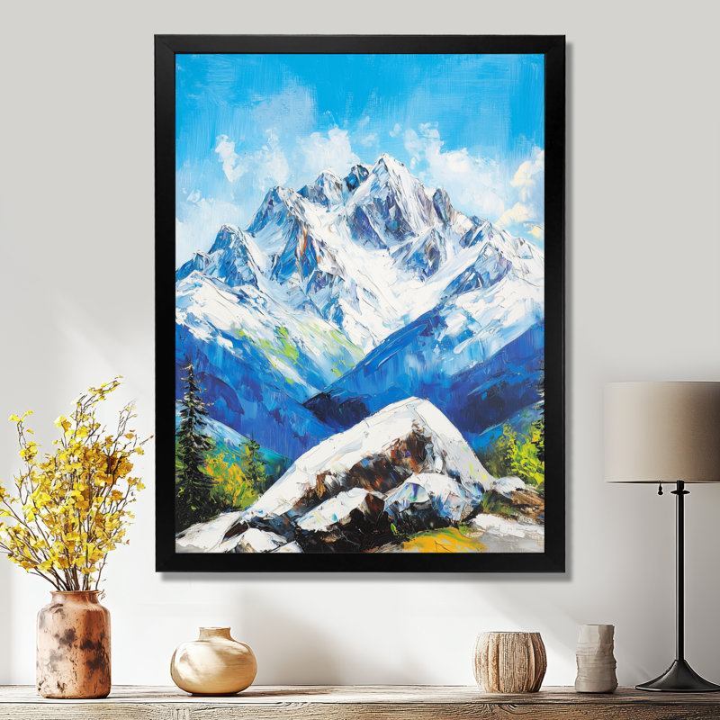 Impression murale Rocky Mountain Majesty II - Colorado, H 32 po x l 16 po, Reproduction encadrée d'une seule photo sans pass