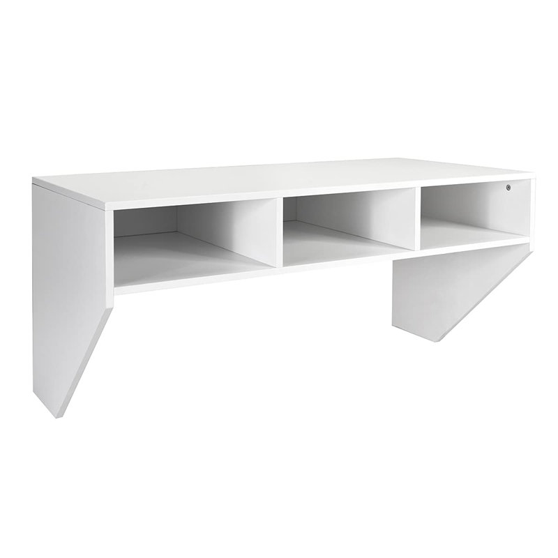 Fowz Floating Desk, White