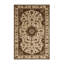 Tapis brun Tabriz lavable à la machine-1499528272