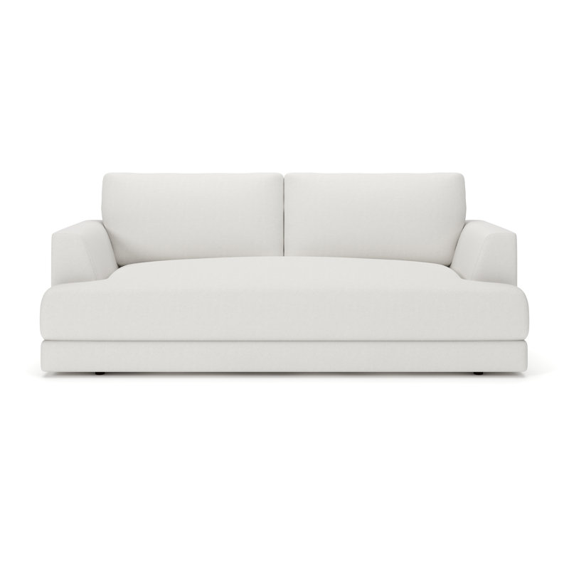 Laguna 96" Sofa, Macarena Beige Basketweave