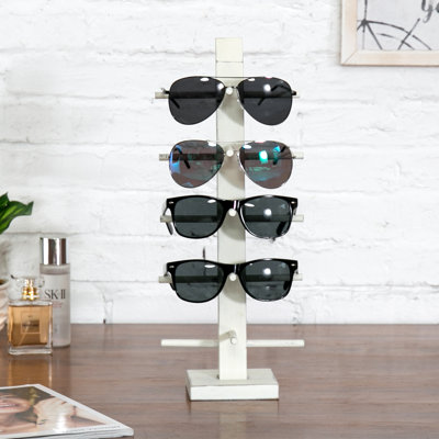 5-Pair Tabletop Sunglasses Tiered Jewellery Stand