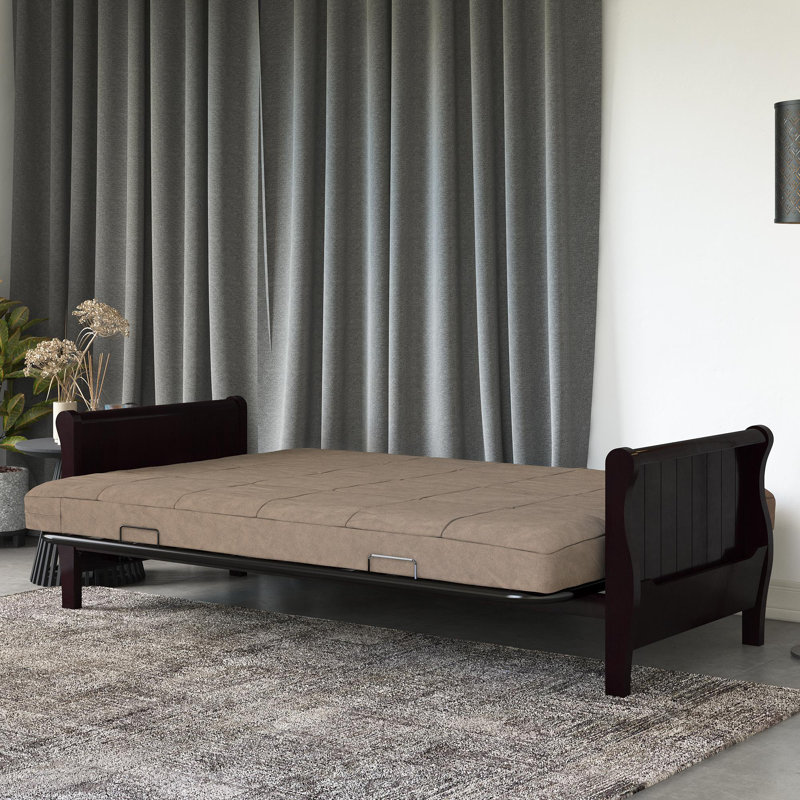 Matelas de futon double 6 po Chrysti, Brun clair